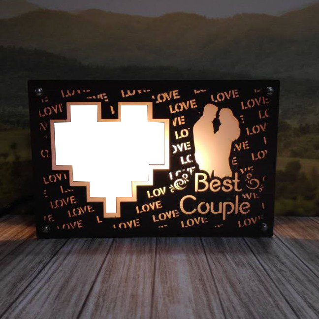 Warm White Best Couple LED Frame - product image 3