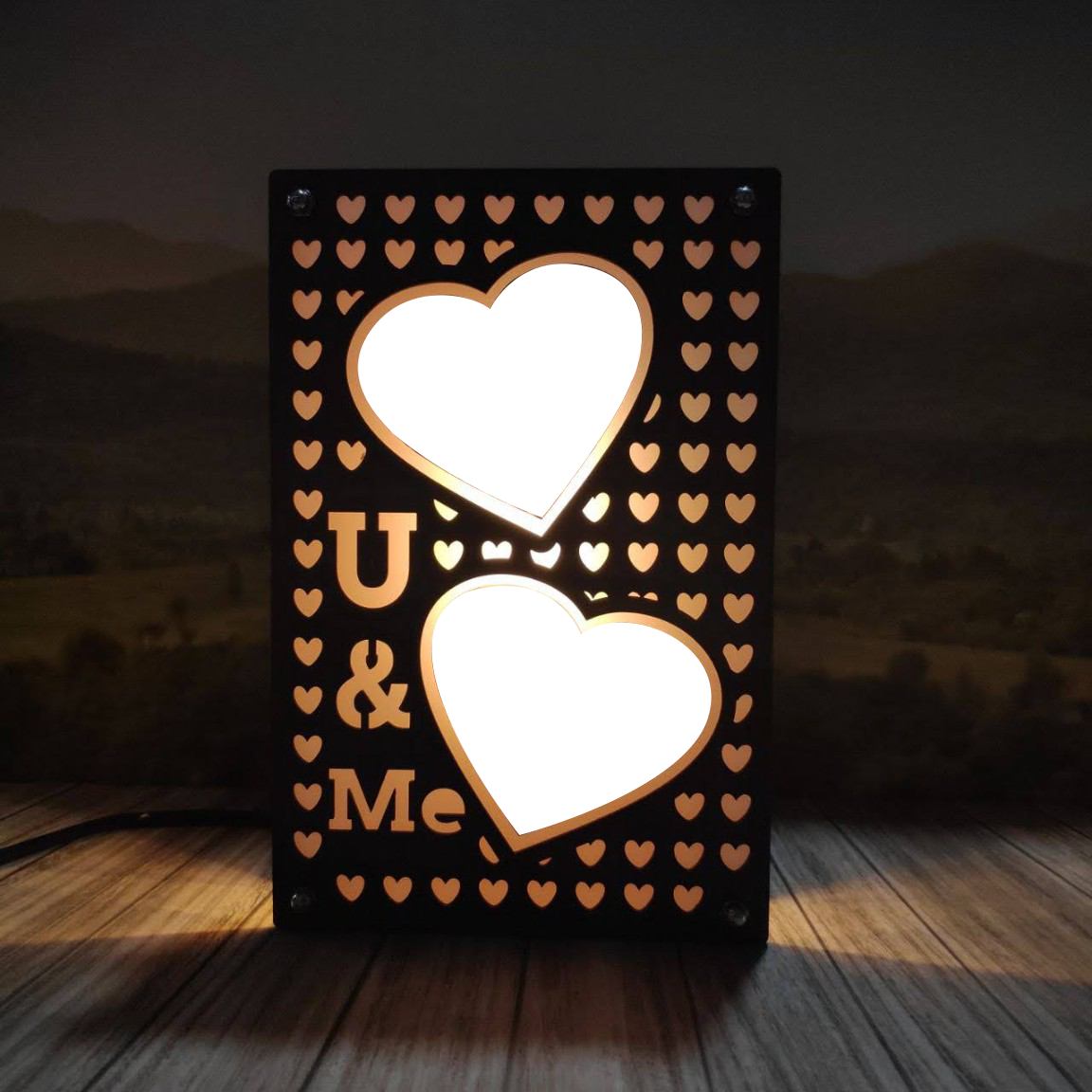 Warm White U & Me LED Frame - product image 4