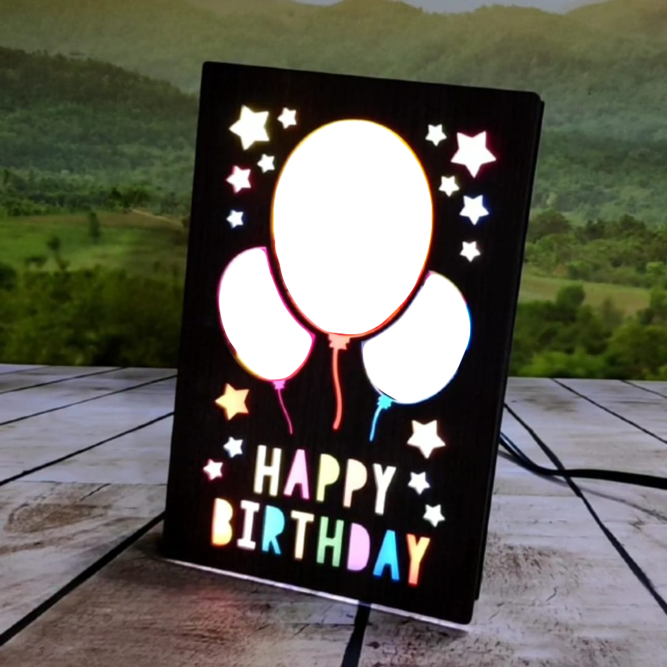 Happy Birthday LED Table Stand - product image 3