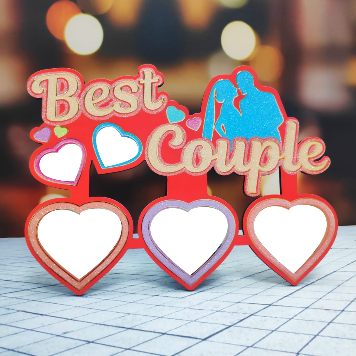 Best Couple 9x12 Wooden Collage - product image 3