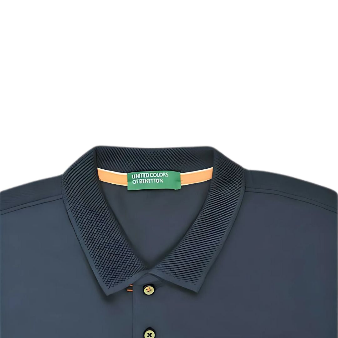 United Colors of Benetton - UCB Polo T-Shirt (Charcoal Grey) - product image 3