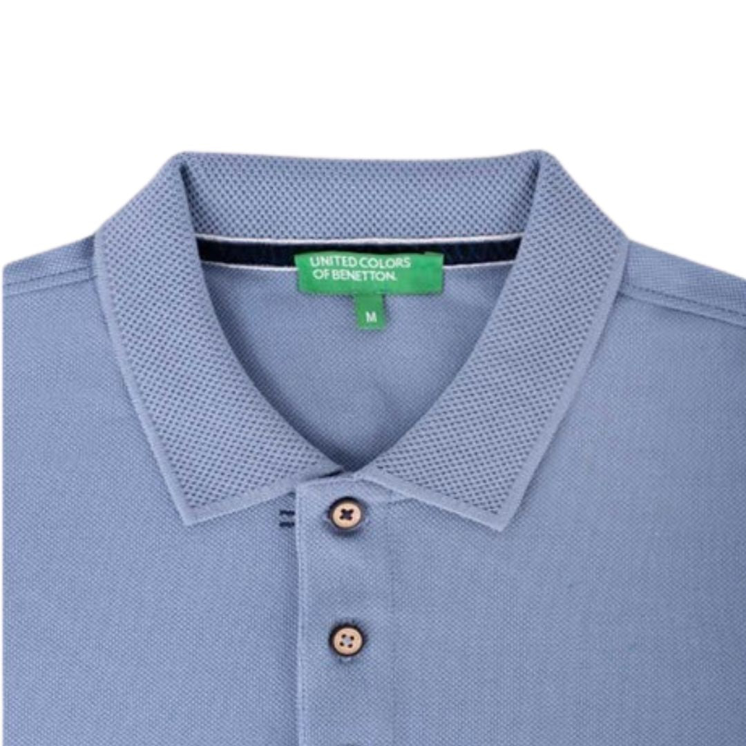 UCB Men’s Polo T-Shirt - Powder Blue, 100% Cotton - product image 3