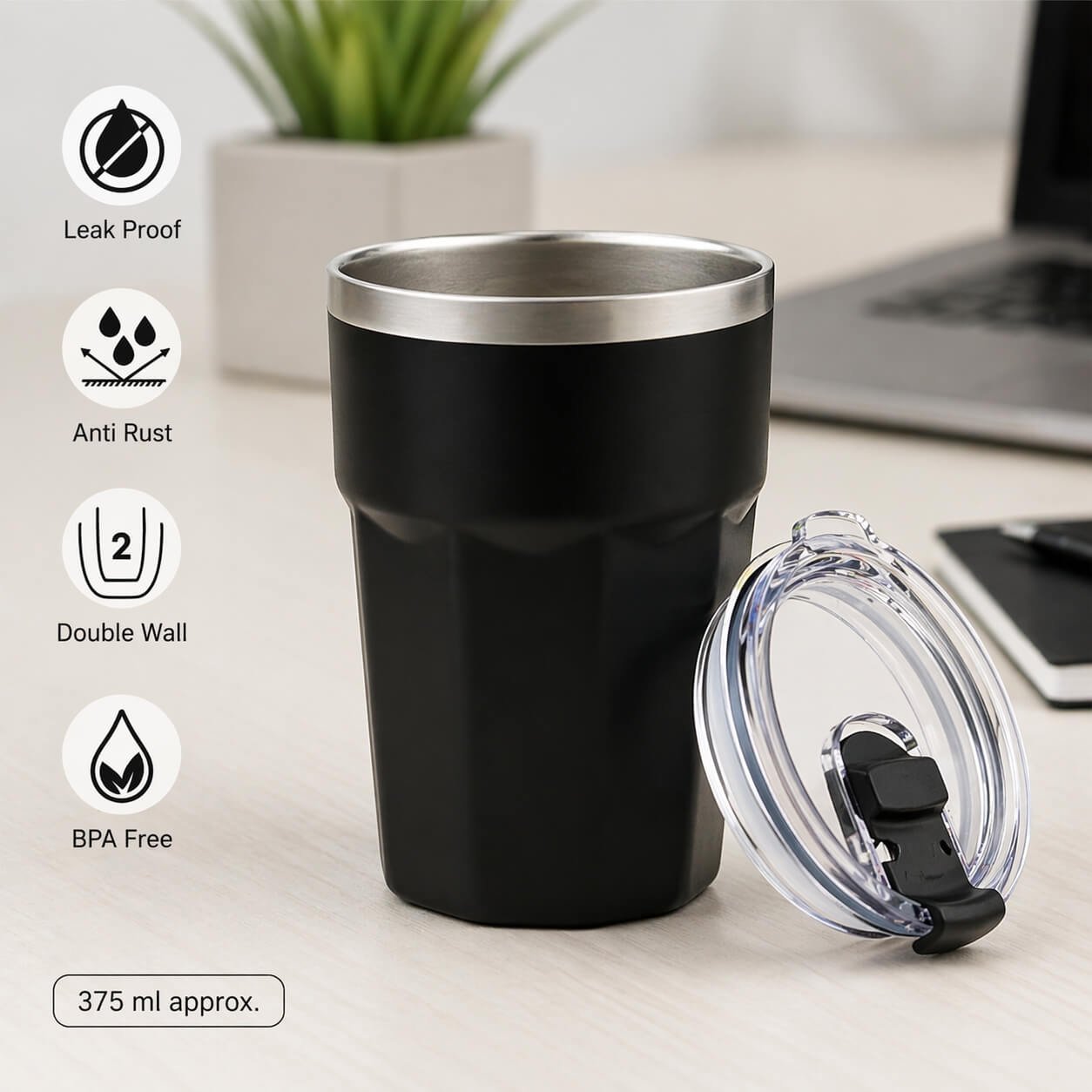 Brighto Shine : Rechargeable LED lamp - Premium Corporate Gift | E356 - corporate gift by YuBingo