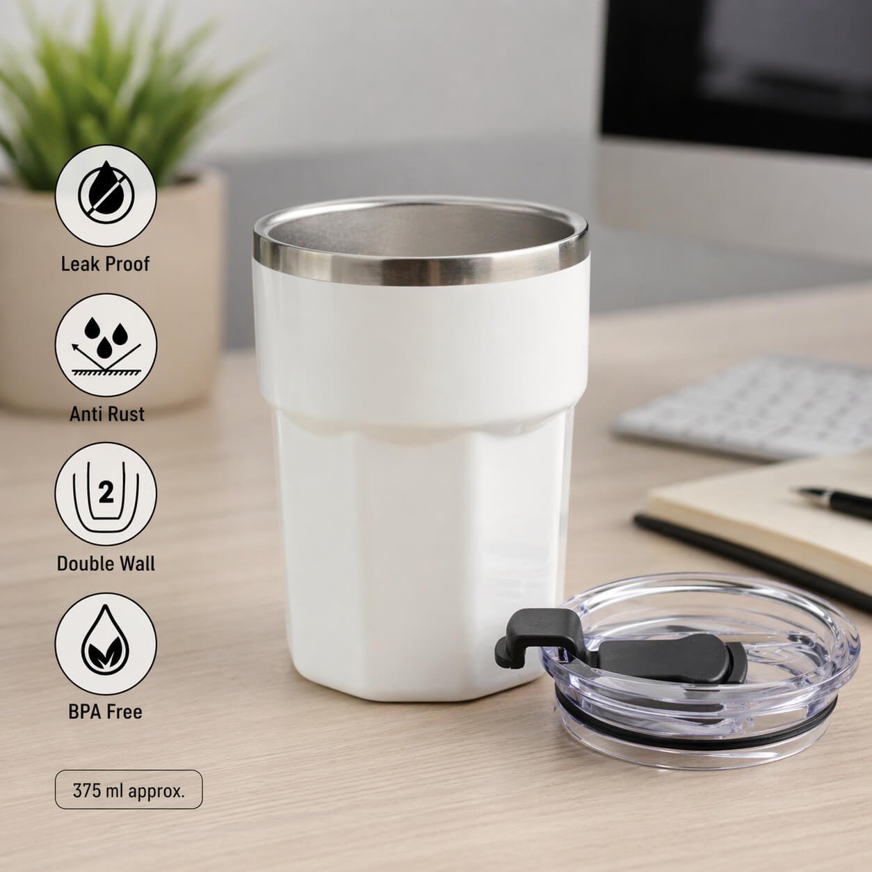 Brighto Shine : Rechargeable LED lamp - Premium Corporate Gift | E356 - product image 2