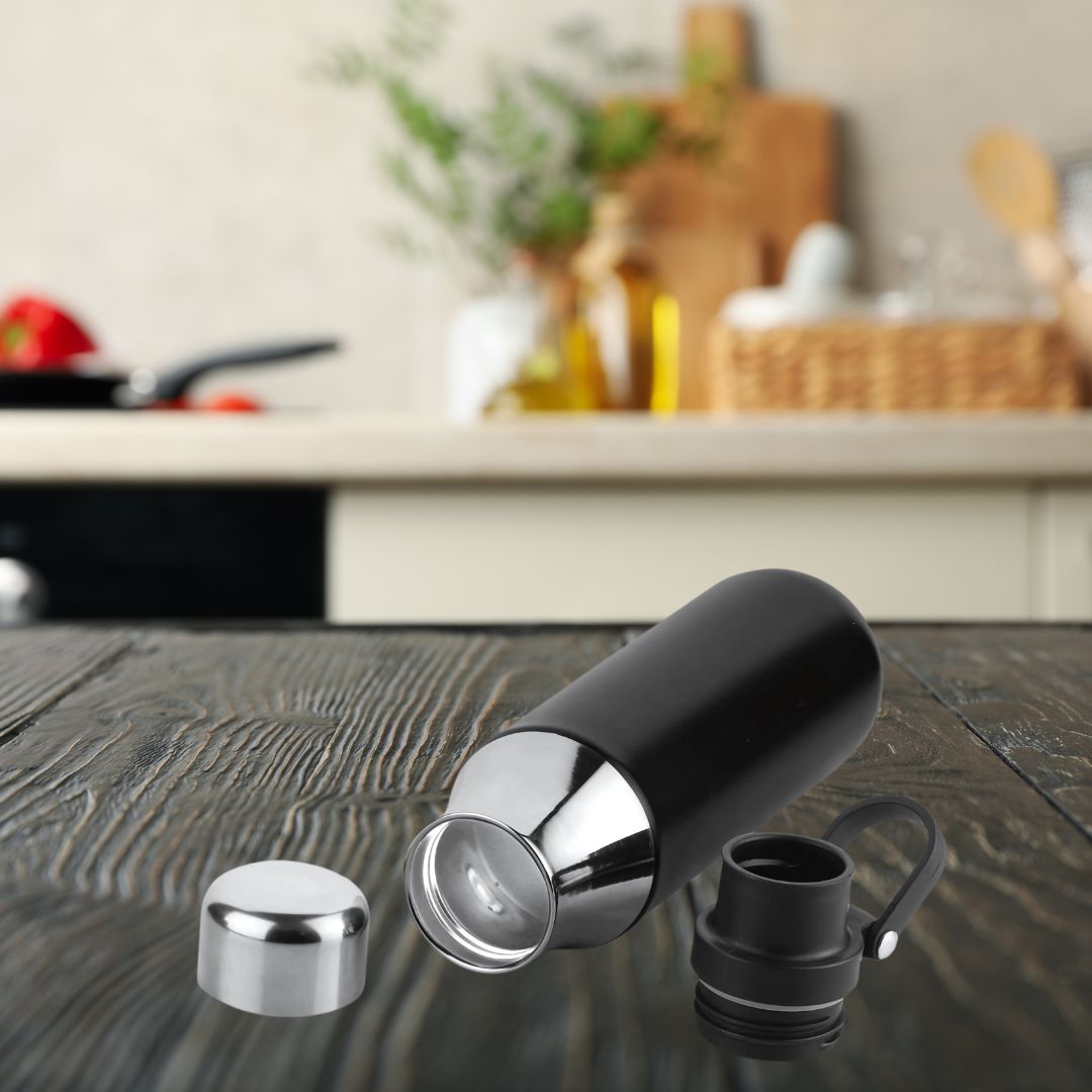 H161 Wilson Stainless Steel Flask with Carry Handle - 500 ml - product image 2