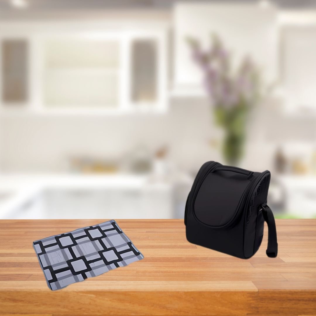 H245 - PIK-KIT: All in 1 Lunch Box with 3 Microwaveable Steel Containers - product image 3