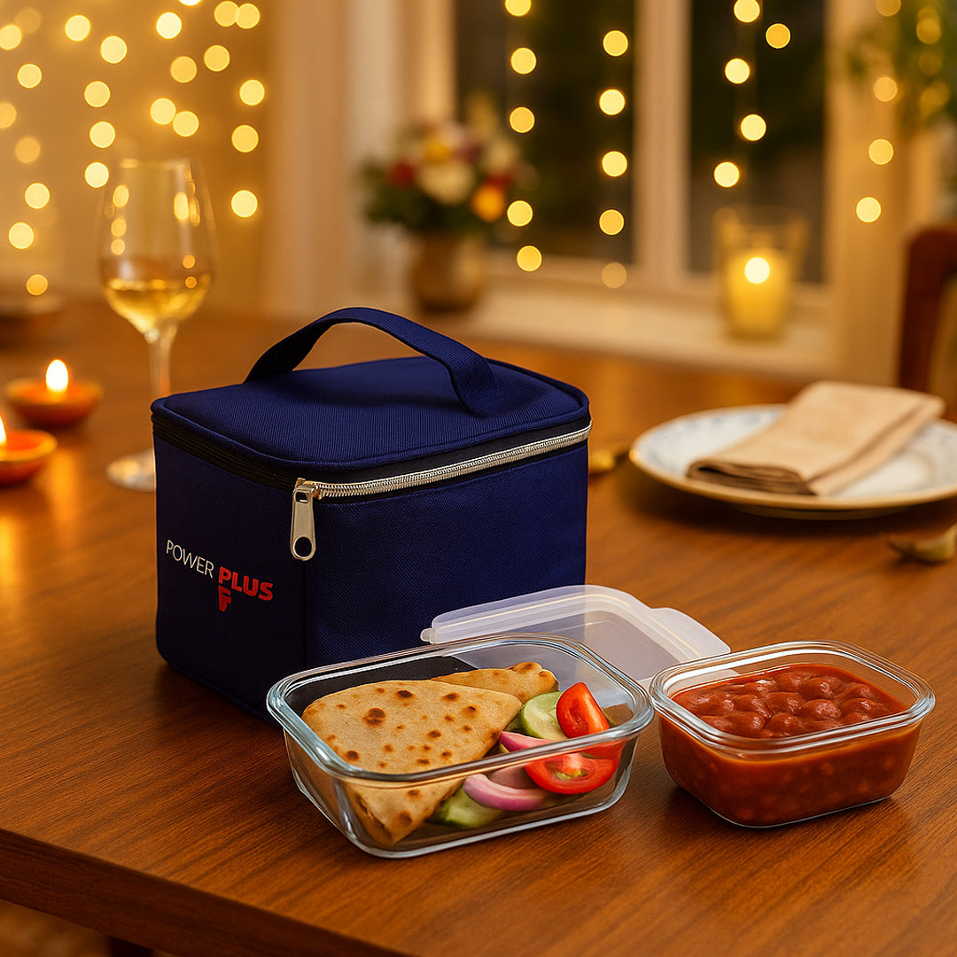 H343 GlassMate 2 Lunch Box - Premium Borosilicate Glass Containers (2 x 350ml) - corporate gift by YuBingo
