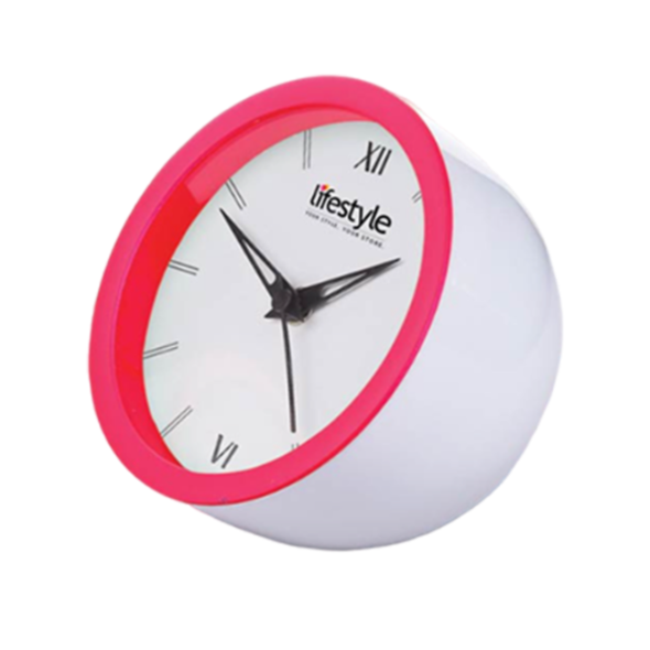 Chipper: Table Clock With Fluorescent Ring | 5-Inch Dial | Custom Branding Ready - product image 5