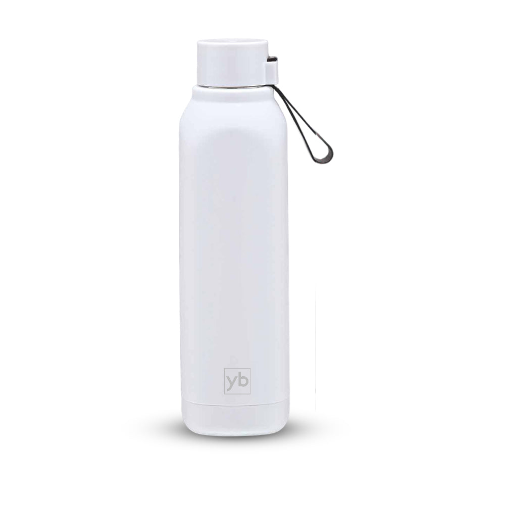 Square: Insulated Steel Bottle | Keeps Hot & Cold for 4-6 Hours | Strap for Carrying easily | Capacity 750 - product image 3
