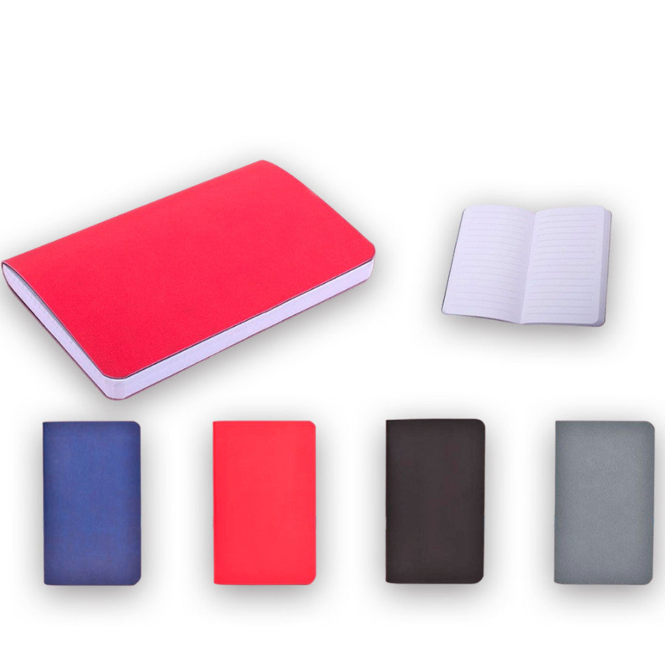 Flexible Pocket Notebook with Ruled & Checked Pages - corporate gift by YuBingo