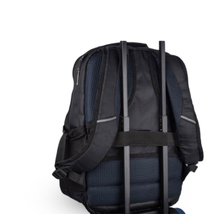 Buddy: 2 Tone Laptop Bag With Double Bottle Pocket - Front Organizer Compartment - Padded Backpack - corporate gift by YuBingo