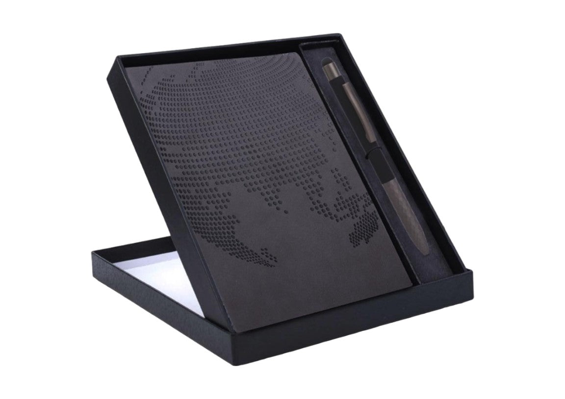 Globe Notebook Gift Set: A5 Globe Notebook With Pen - product image 3