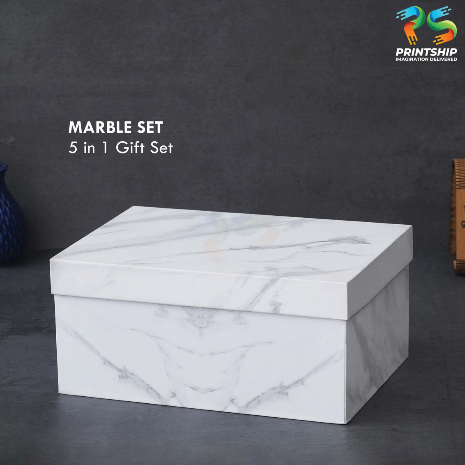 White Marble Finish Gift Set - product image 2