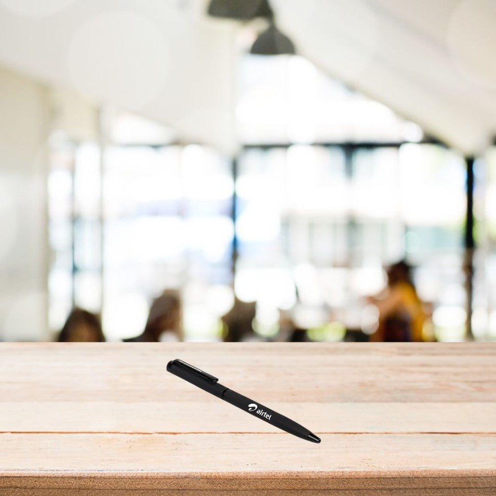 L172 Matty Metal Pen With Twist Function - Red - product image 3
