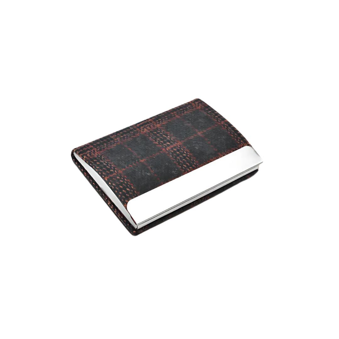 Q79 - Tweed Tan Set of 4: Passport Holder, Wallet, Card Holder & Pen - product image 3