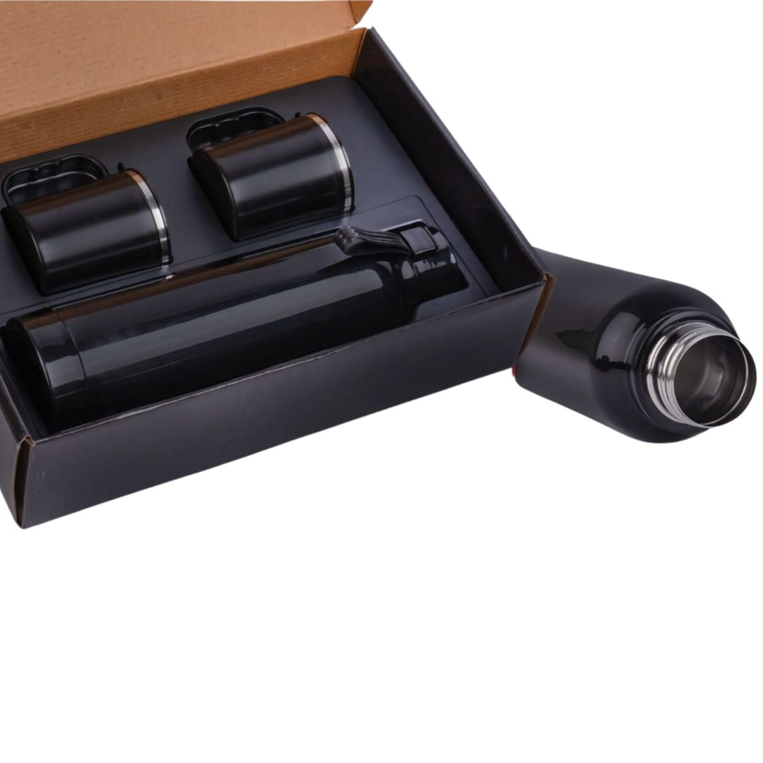 Q81 - Candy Insulated Bottle & 2 Cup Gift Set (750ml) - product image 2