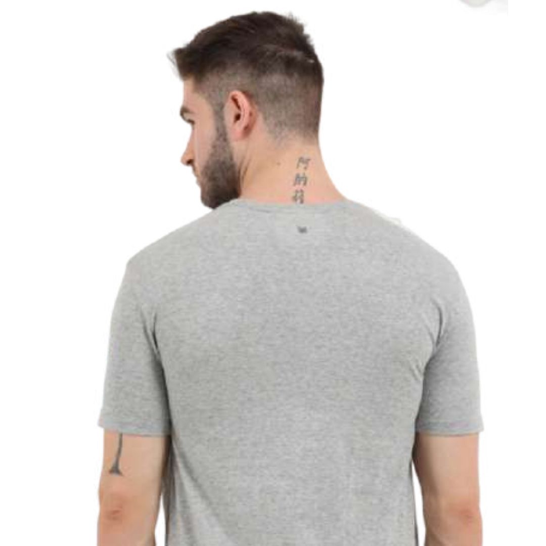 Rare Rabbit Grey Melange Round Neck T-Shirt - product image 2