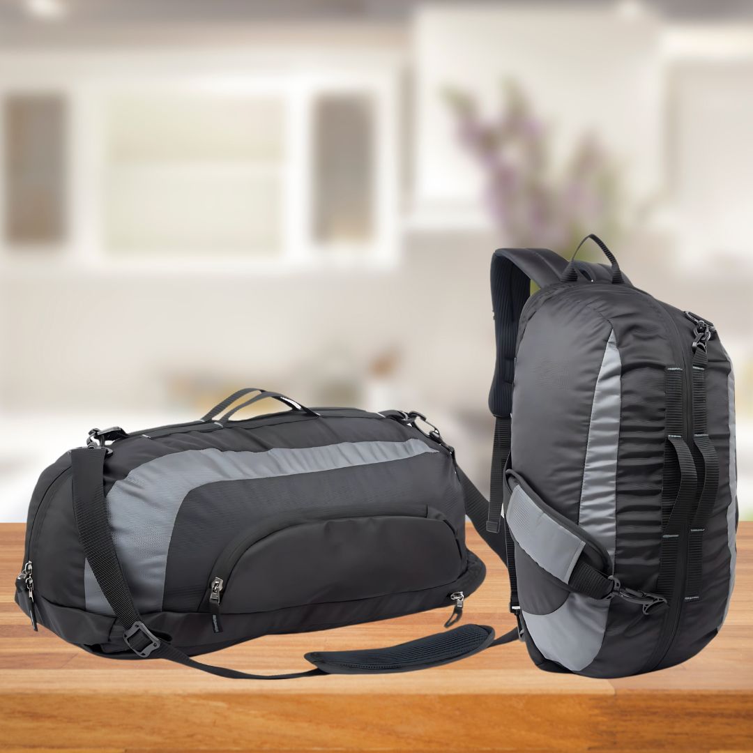 S22 - Multipurpose Sling Duffle Bag | Convertible to backpack | Dual tone finish | Separate laptop space - product image 2