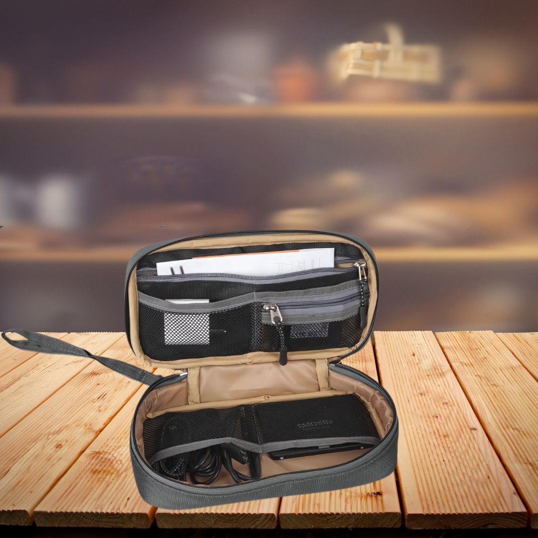 Handy Tech Gadget Organizer with Carry Strap - product image 3
