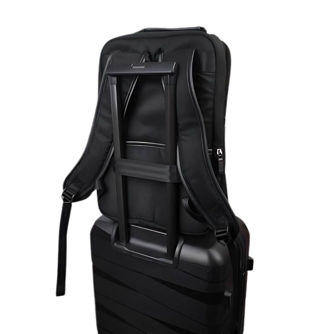 Taylor: Full PU Elegant Backpack with Front Organizer and Hidden Back Pocket - product image 2