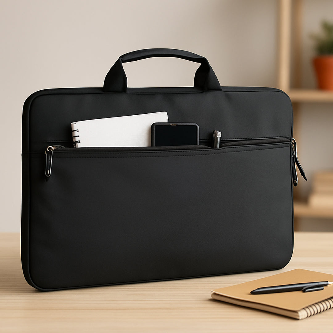 S59 - Laptop Sleeve with Outside Pocket | Stroller Carry Strap - corporate gift by YuBingo