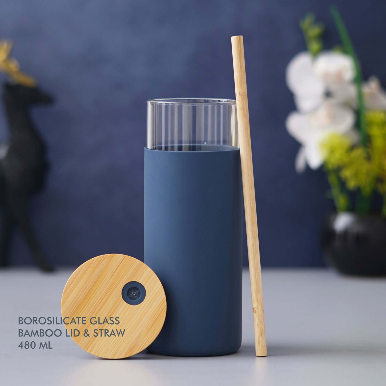 Blue Borosilicate Glass - 480 ML - product image 2