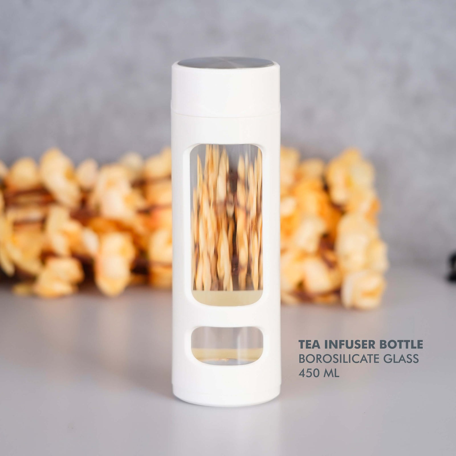 Tea Infuser Borosilicate Glass Bottle - 450 ML - product image 2