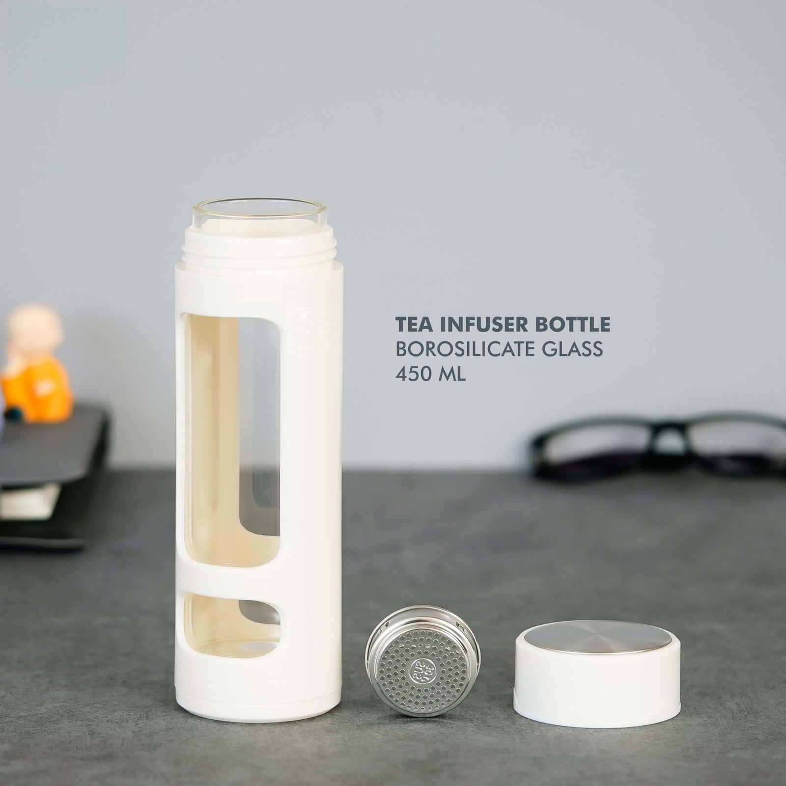 Tea Infuser Borosilicate Glass Bottle - 450 ML - product image 3