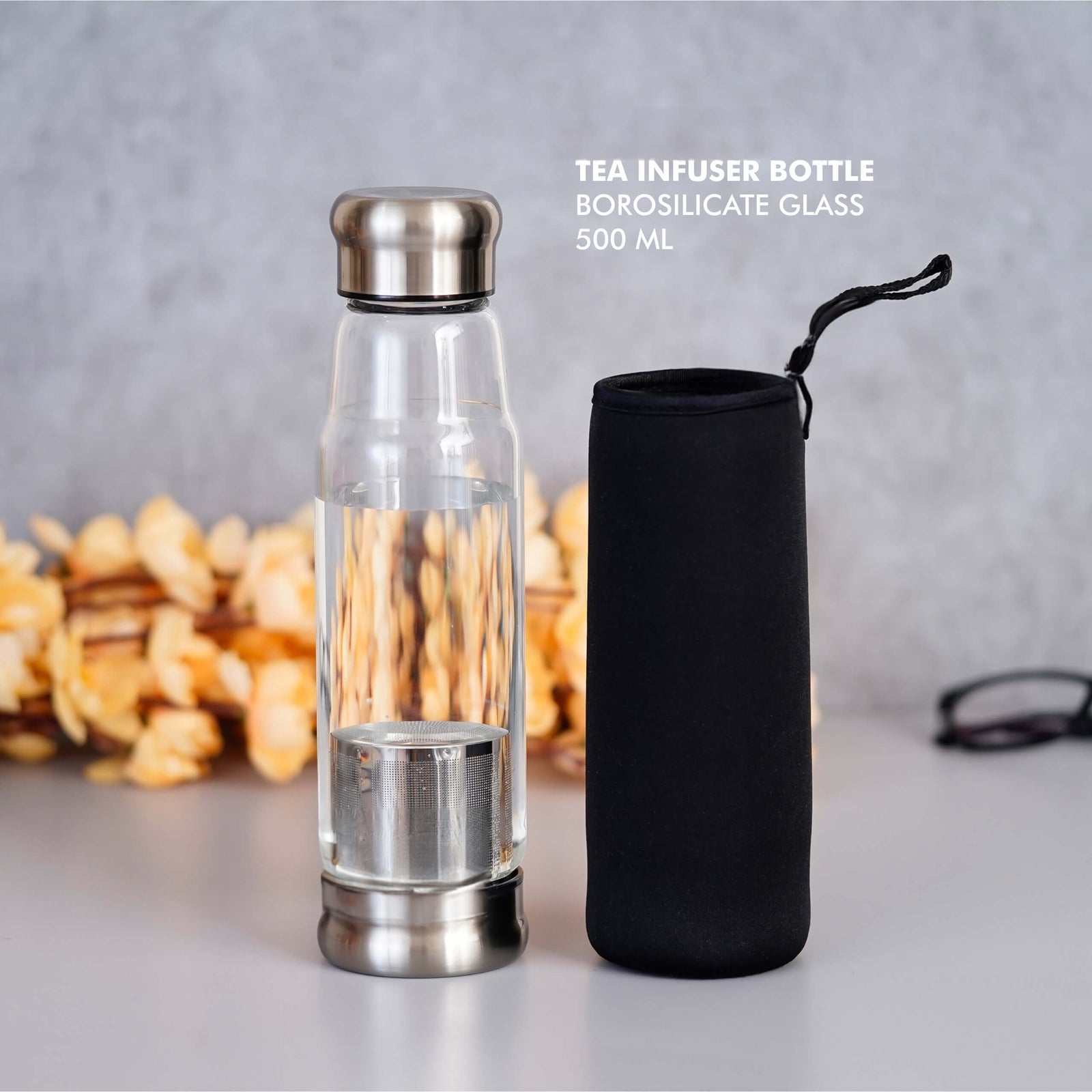 Tea Infuser Borosilicate Glass Bottle - 500 ML - product image 4