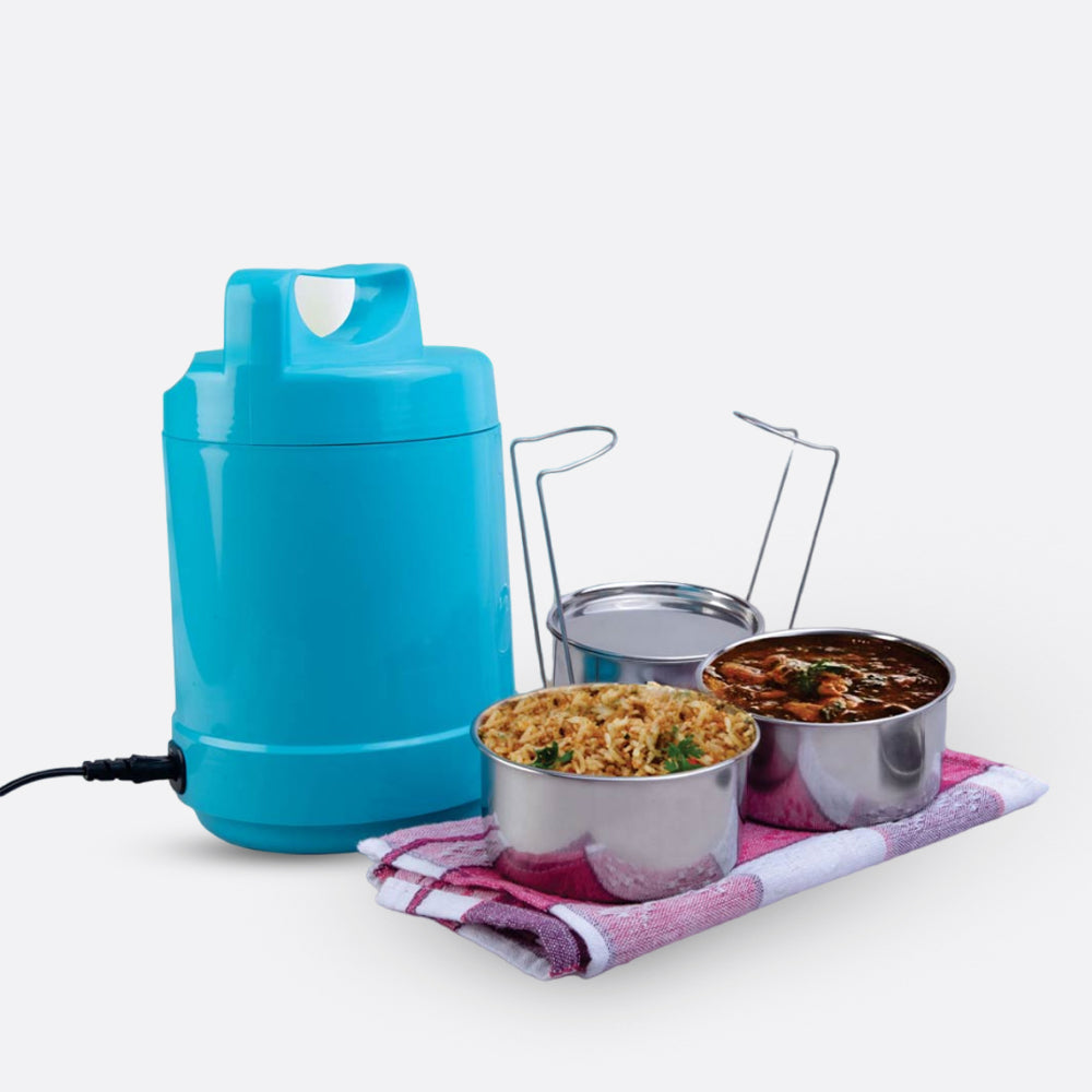 Electro Steel Electric Lunch Box - corporate gift by YuBingo