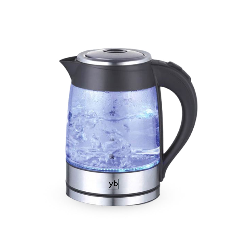 Boil in Style with Our Sleek Glass Kettle with LED Illumination - corporate gift by YuBingo