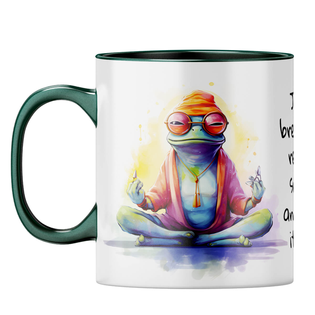 Breathe Smile and Let Go Coffee Mug - product image 9