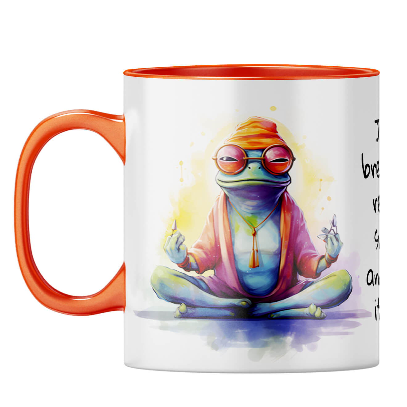 Breathe Smile and Let Go Coffee Mug - product image 12