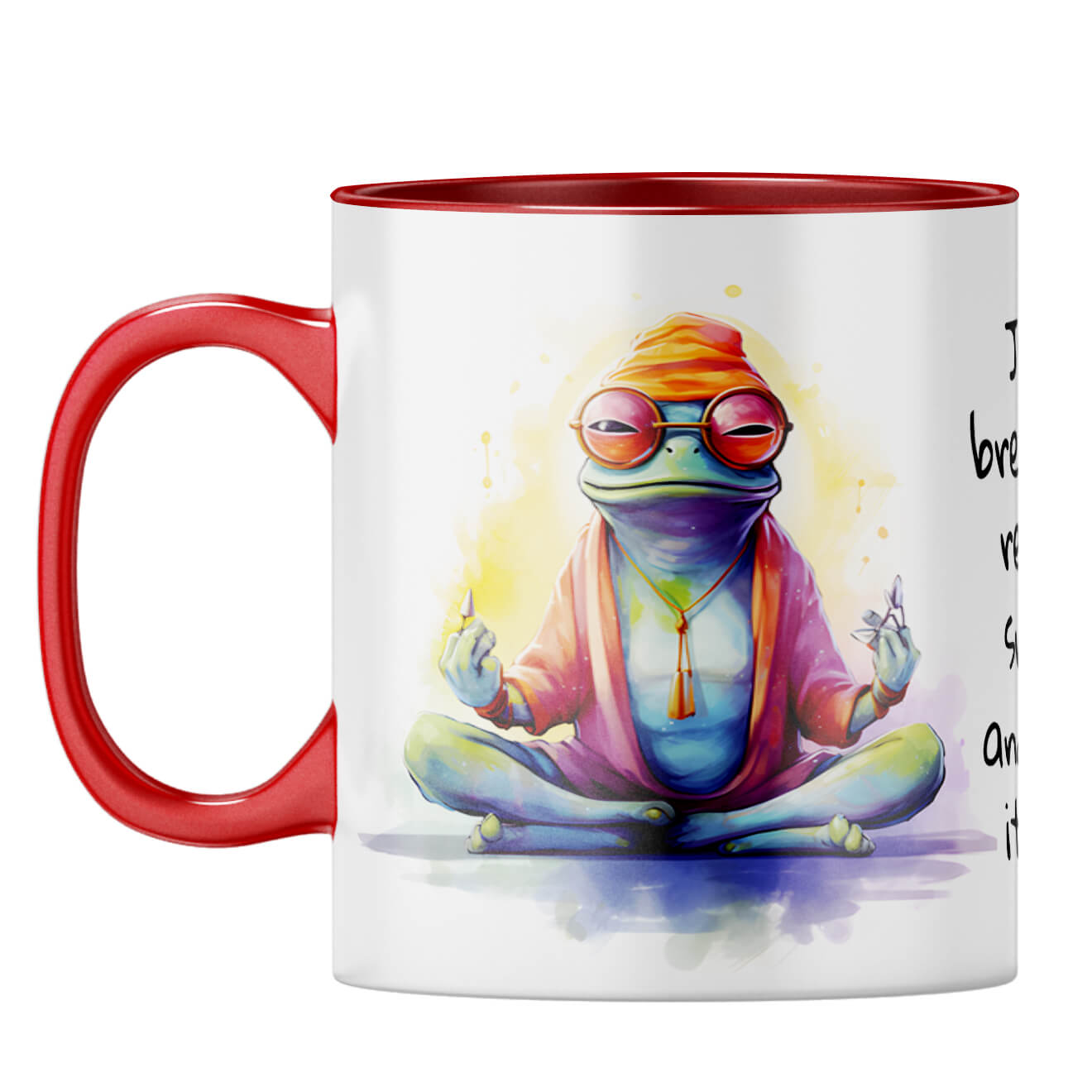 Breathe Smile and Let Go Coffee Mug - product image 4