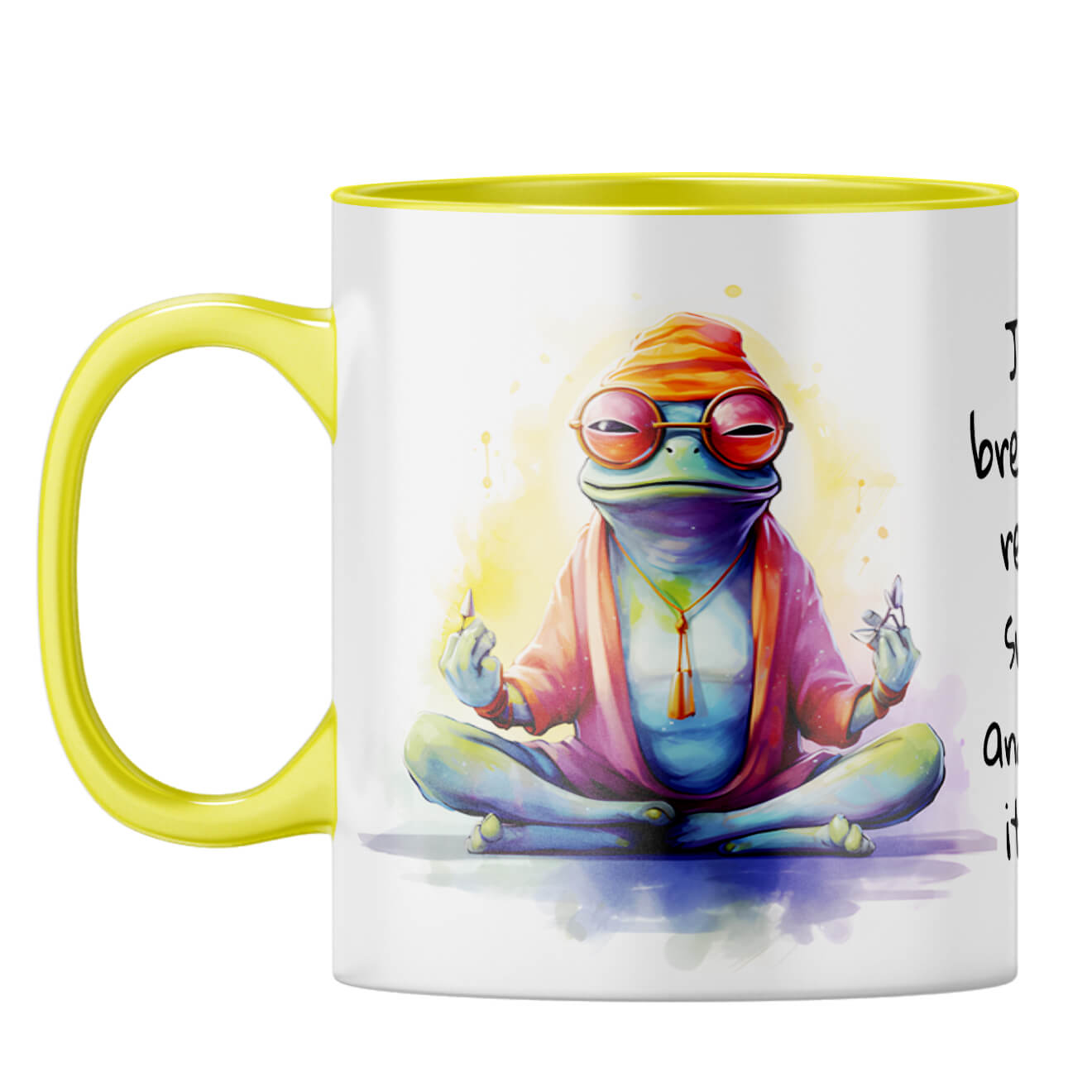Breathe Smile and Let Go Coffee Mug - product image 6