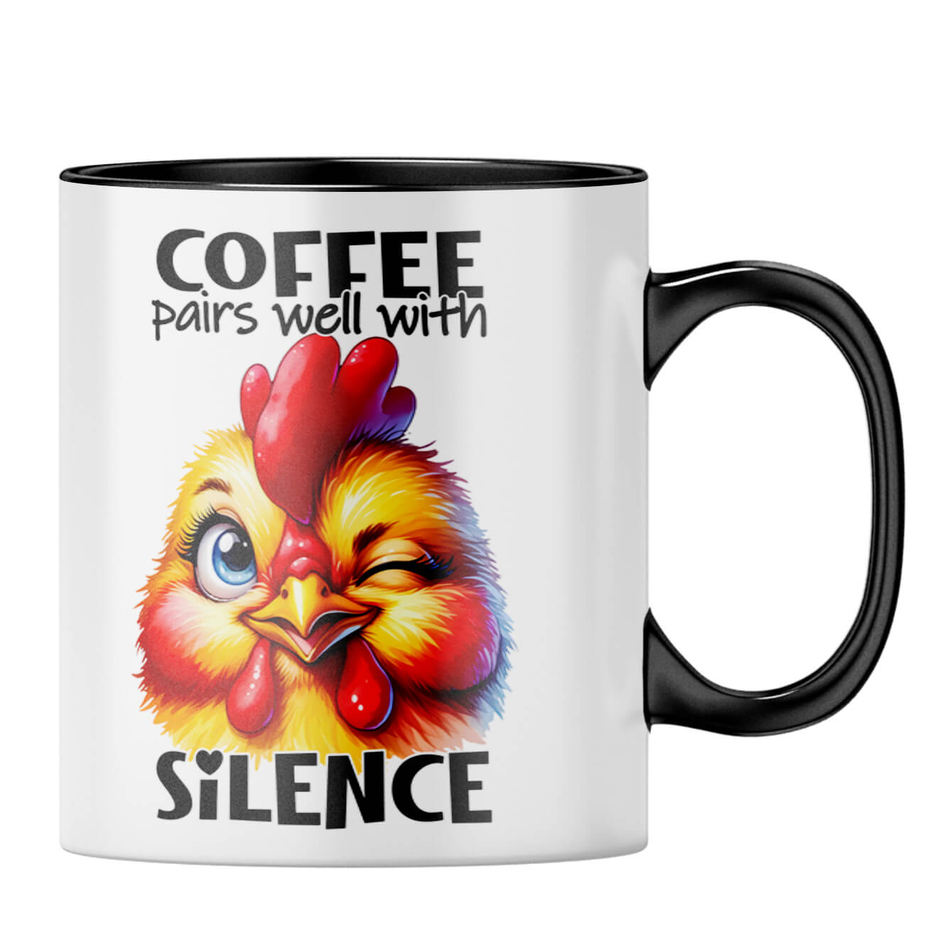 Coffee Pairs Well With Silence Coffee Mug - product image 3