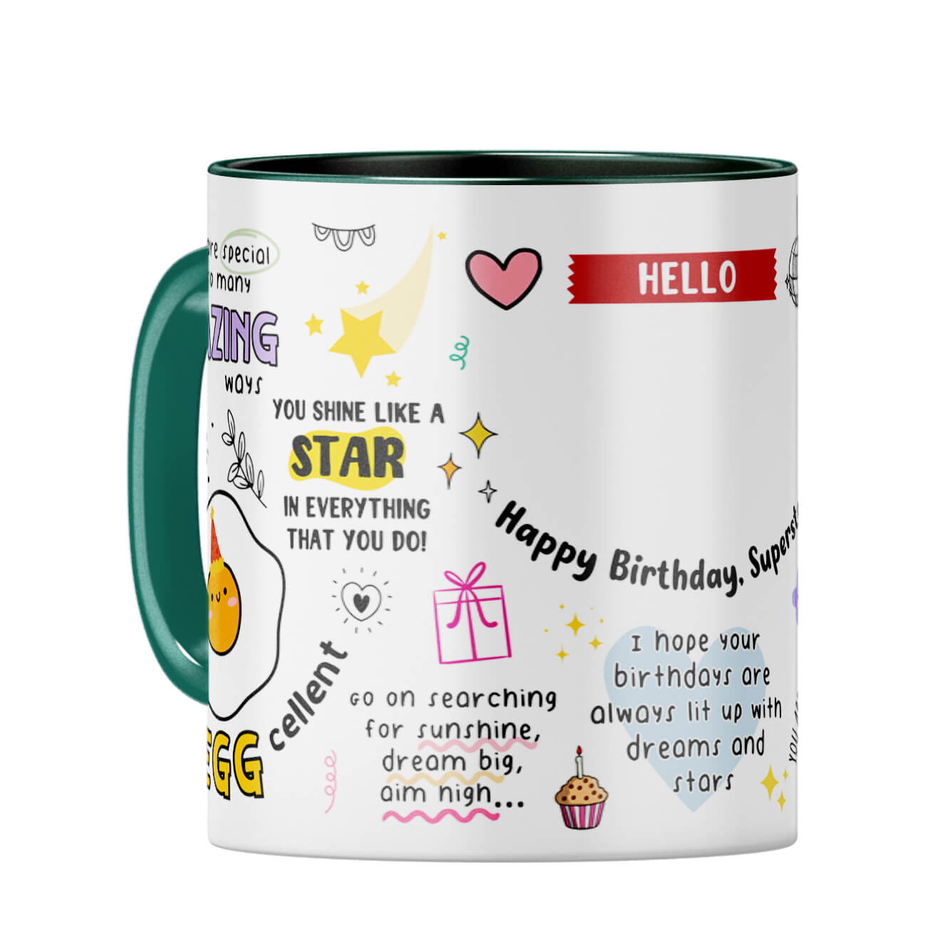 Customised Happy Birthday Superstar Coffee Mug - product image 9