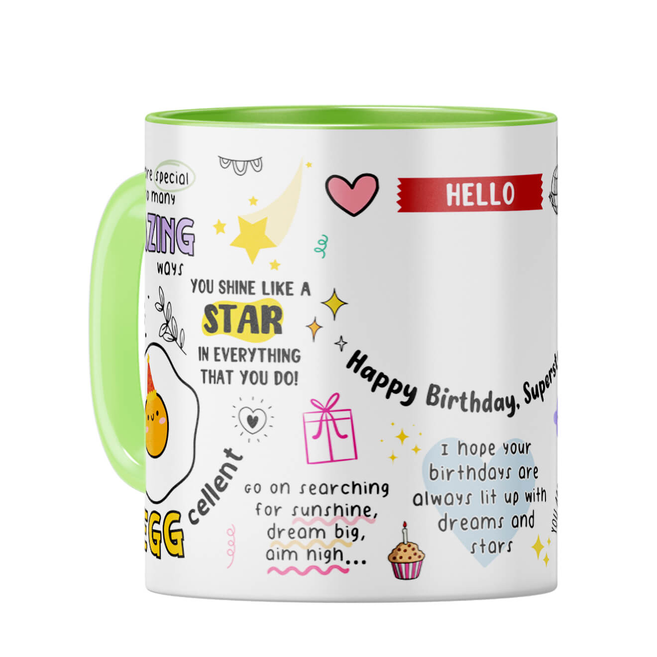 Customised Happy Birthday Superstar Coffee Mug - product image 11
