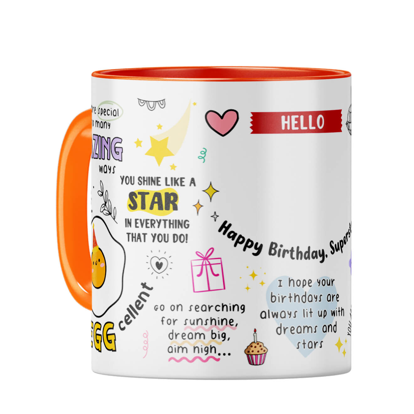 Customised Happy Birthday Superstar Coffee Mug - product image 12
