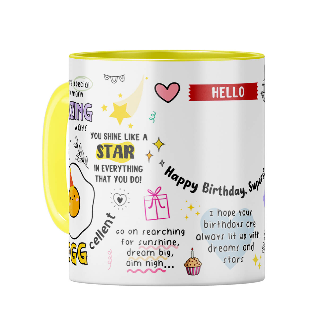Customised Happy Birthday Superstar Coffee Mug - product image 6