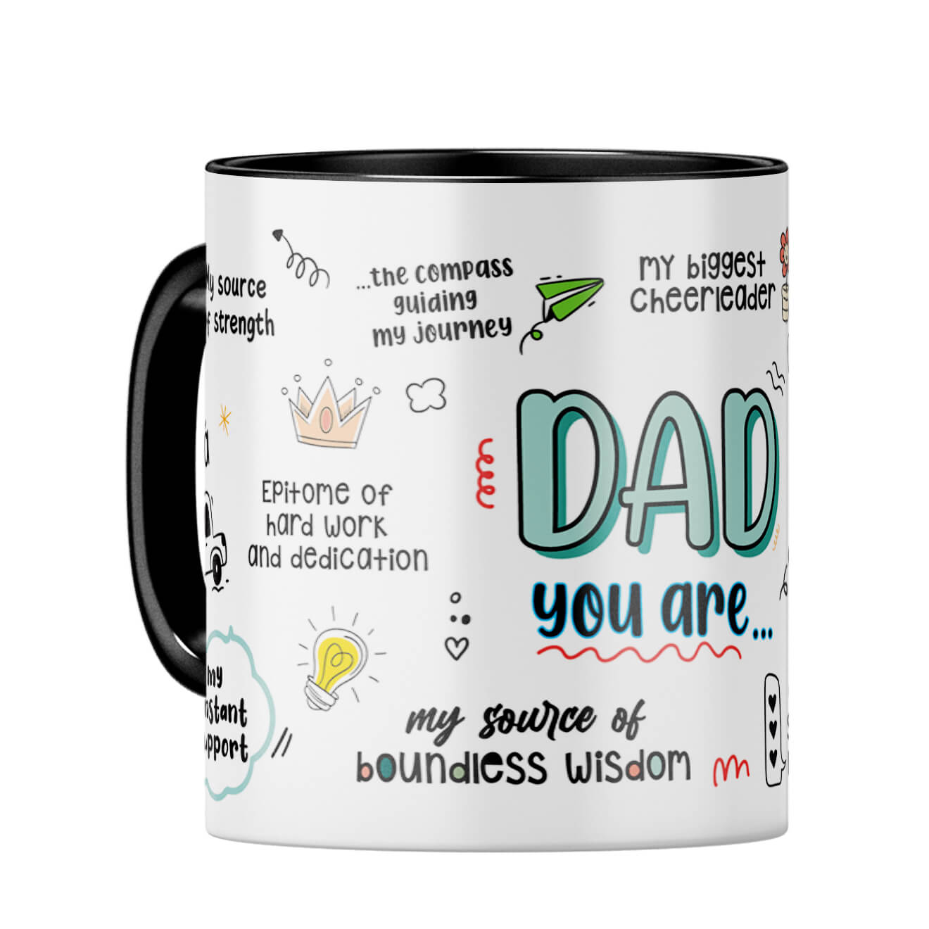 Dad You Are The World Coffee Mug - product image 12