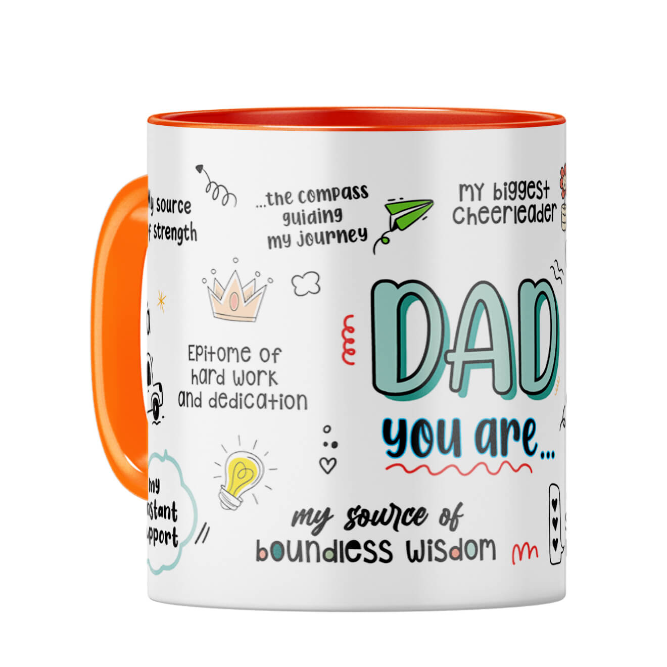 Dad You Are The World Coffee Mug - product image 7
