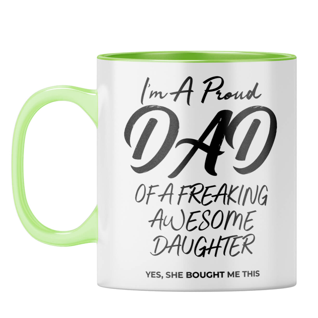 Dad of Awesome Daughter Coffee Mug - product image 7