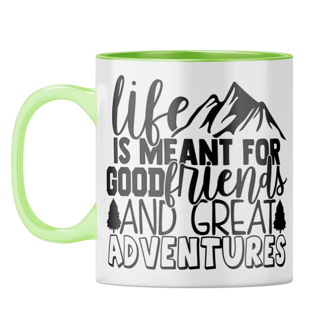 Friends & Adventures Coffee Mug - corporate gift by YuBingo
