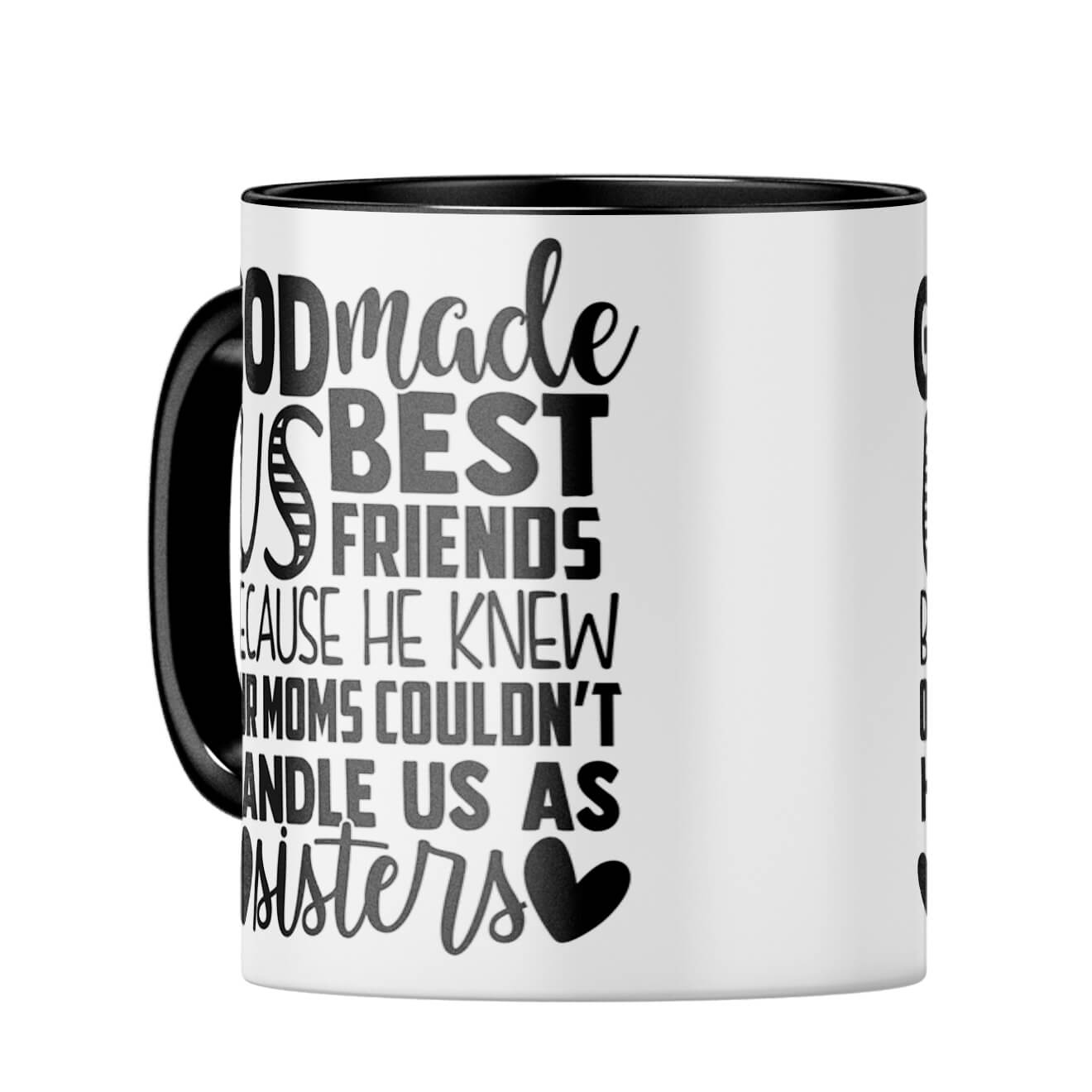 God Made Us Best Friends Coffee Mug - product image 2
