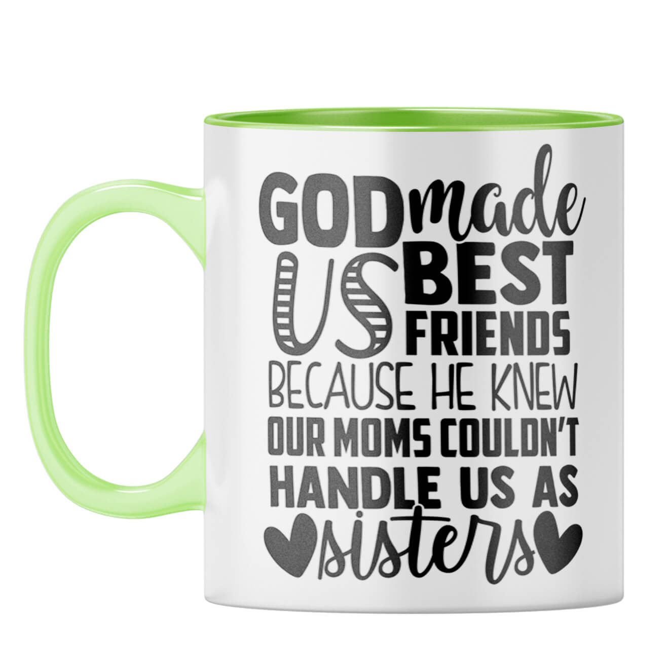 God Made Us Best Friends Coffee Mug - corporate gift by YuBingo