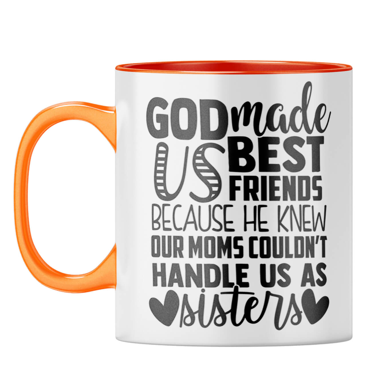 God Made Us Best Friends Coffee Mug - product image 4