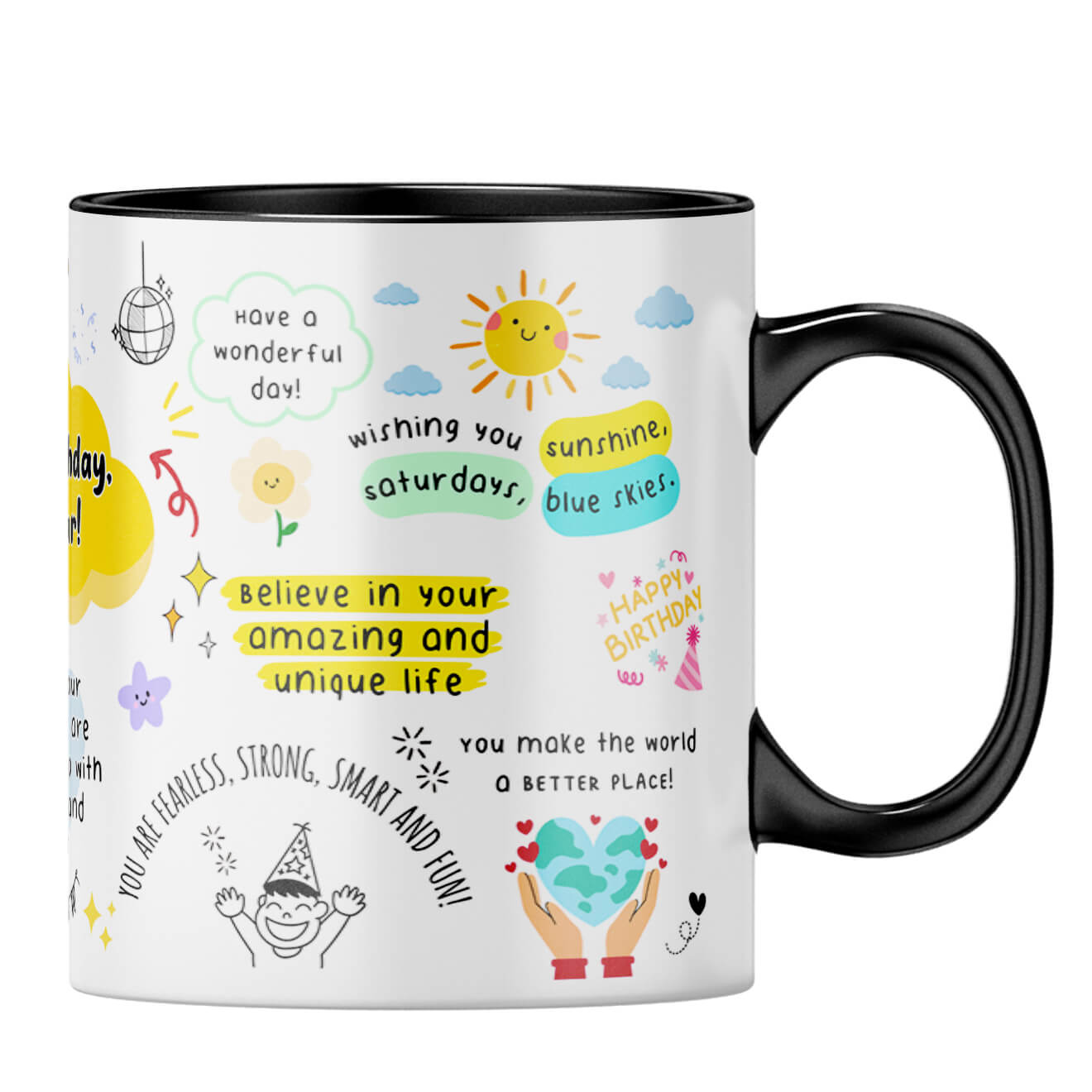 Happy Birthday Superstar Coffee Mug - product image 3