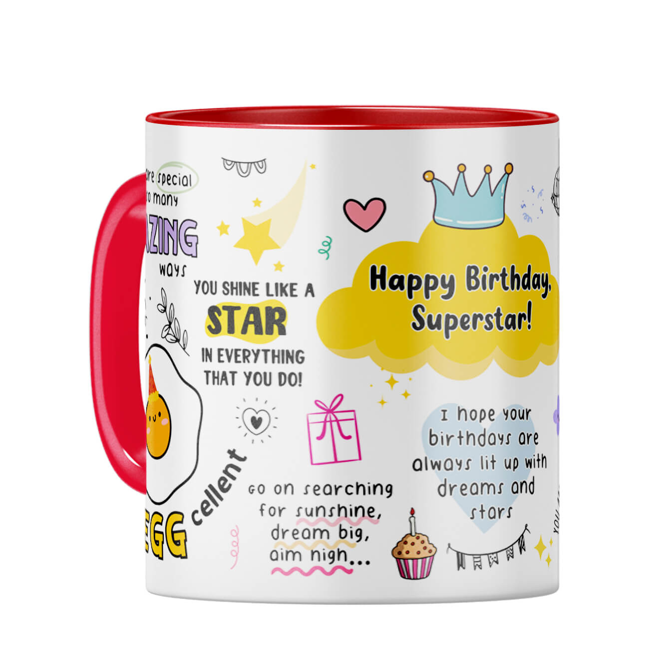 Happy Birthday Superstar Coffee Mug - product image 5