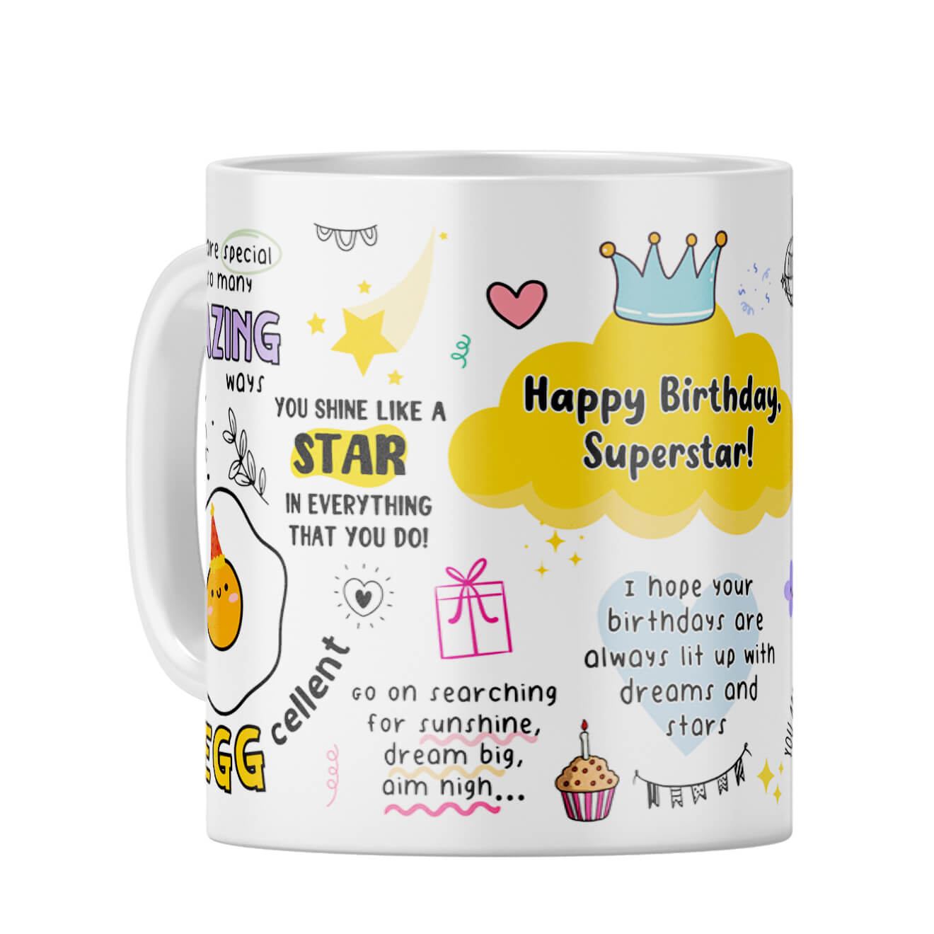 Happy Birthday Superstar Coffee Mug - product image 6
